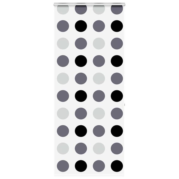 vidaXL Shower Roller Blind with Cassette 90x240 cm Fabric Width 86 cm