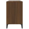 vidaXL Shoe Cabinet Brown Oak 102x36x60 cm Engineered Wood