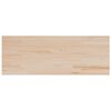 vidaXL Table Top 110x40x1.7 cm Rectangular Solid Wood Pine