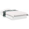 vidaXL Bed Frame with Drawers without Mattress White 90x200 cm