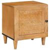 vidaXL Bedside Cabinet 2 pcs Light Brown 40 x 33 x 46 cm