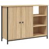 vidaXL Sideboard Sonoma Oak 100x33x75 cm Engineered Wood