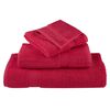 vidaXL Premium Bath Towels "SOLUND" 4 pcs Red 100x150 cm 600 gsm