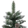 vidaXL Artificial Christmas Tree with 300 LEDs with Stand Green 180 cm