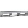 vidaXL TV Cabinet Grey Sonoma 270x40x46 cm Engineered Wood