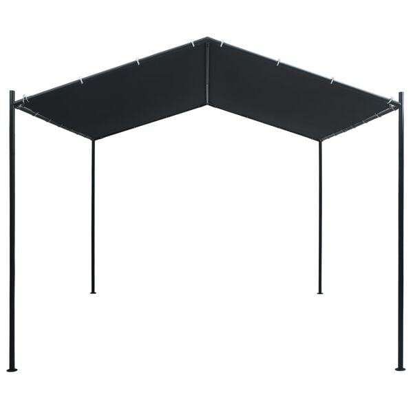 vidaXL Gazebo Pavilion Tent Canopy 3x3 m Steel Anthracite