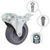 vidaXL 32 pcs Bolt Hole Swivel Casters 75 mm