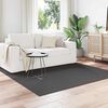 vidaXL Area Rugs Square HUARTE Anthracite 120 x 120 cm Polyester