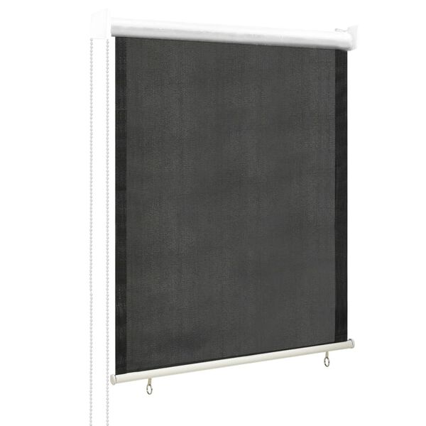 vidaXL Outdoor Roller Blind 80x140 cm Anthracite