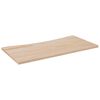 vidaXL Desk Top 110x60x2.5 cm Solid Wood Pine