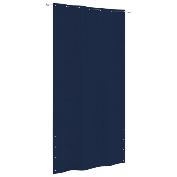 vidaXL Balcony Screen Blue 140x240 cm Oxford Fabric