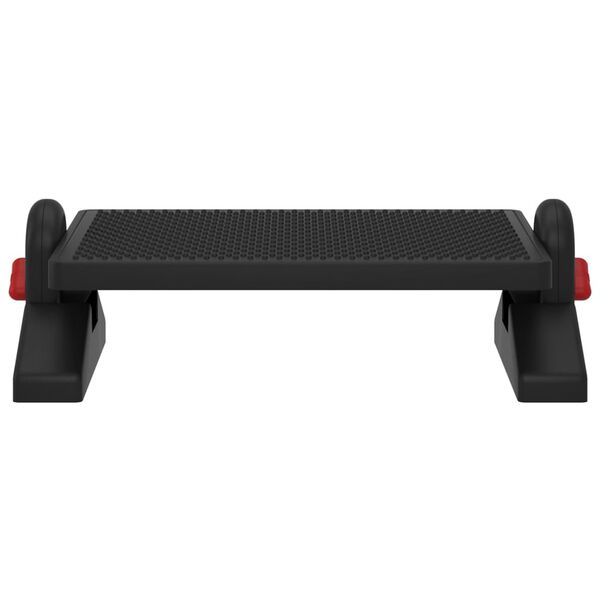 vidaXL Footrest Black 50x30.5x17 cm