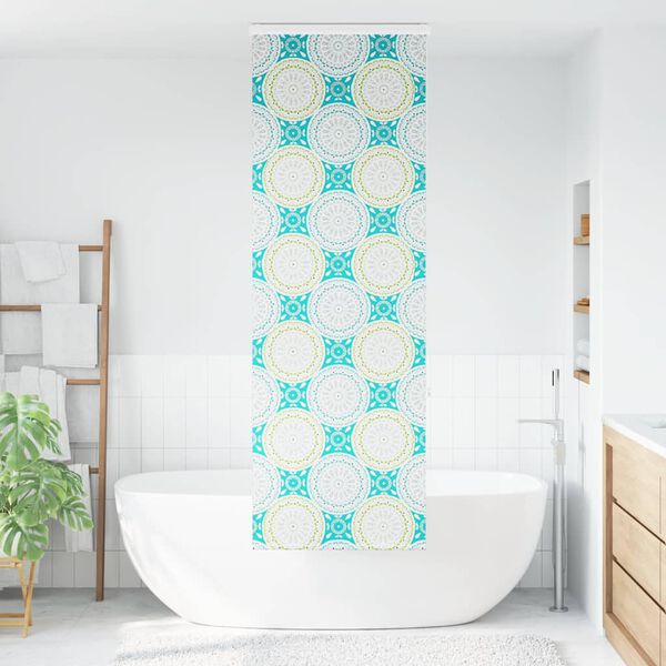 vidaXL Shower Roller Blind with Cassette 80x240 cm Fabric Width 76 cm