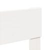 vidaXL Bed Frame without Mattress White 180x200 cm Super King Solid Wood Pine
