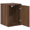 vidaXL Garage Wall Cabinets 2 pcs Brown Oak Engineered Wood