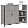vidaXL Sideboard Grey Sonoma 100x33x75 cm Engineered Wood