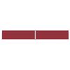 vidaXL Retractable Side Awning Red 180x1200 cm