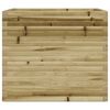 vidaXL Garden Planter 80x80x72 cm Impregnated Wood Pine