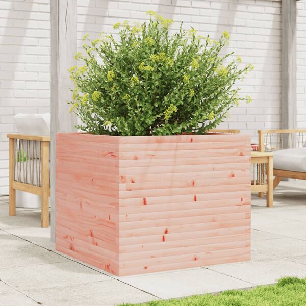 vidaXL Garden Planter 80x80x68.5 cm Solid Wood Douglas