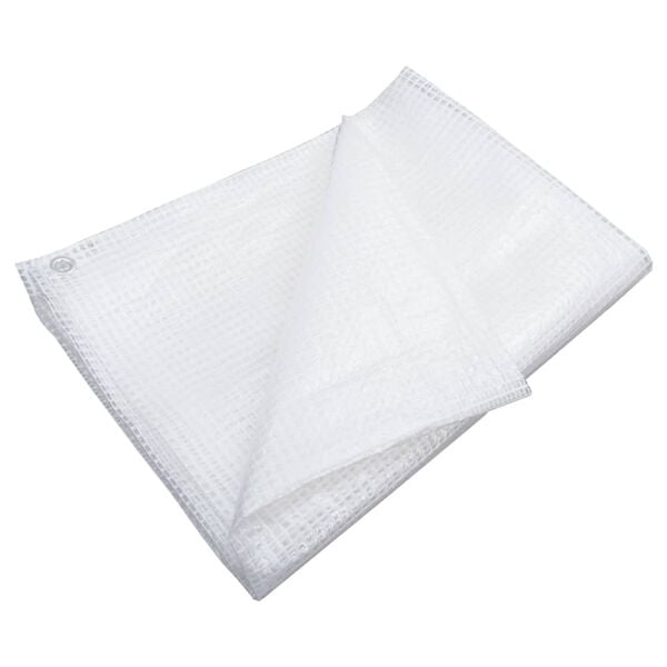vidaXL Leno Tarpaulin 140 g/m&sup2; 4x8 m White
