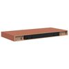 vidaXL Wall Shelf 4 pcs Red 50 x 23 x 4 cm Engineered Wood