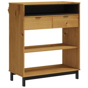 vidaXL Bar Table "FLAM" 92x45x110 cm Solid Wood Pine