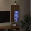 vidaXL Wall-mounted TV Cabinet Artisan Oak 30.5 x 30 x 90 cm