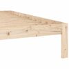 vidaXL Bed Frame without Mattress Solid Wood Pine 160x200cm