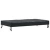 vidaXL Table Cover Plain Black 122 x 72 x 15 cm Fabric