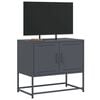vidaXL TV Cabinet Anthracite 68.5x39x60.5 cm Steel