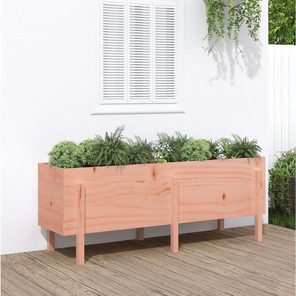 vidaXL Garden Raised Bed 160x50x57 cm Solid Wood Douglas