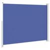vidaXL Patio Retractable Side Awning 220x300 cm Blue