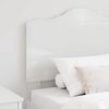 vidaXL Headboard with Headboard Gloss White 75 cm Engineered wood