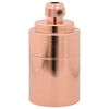 vidaXL Lamp Holders 2 pcs Rose Gold E27