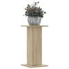 vidaXL Plant Stands 2 pcs Sonoma Oak 30x30x60 cm Engineered Wood