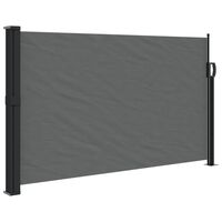 vidaXL Retractable Side Awning Anthracite 120x300 cm