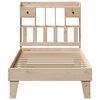 vidaXL Bed Frame without Mattress 100x200 cm Solid Wood Pine