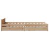 vidaXL Bed Frame without Mattress 90x200 cm Solid Wood Pine