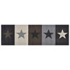 vidaXL Kitchen Carpet Washable Stars 45x150 cm