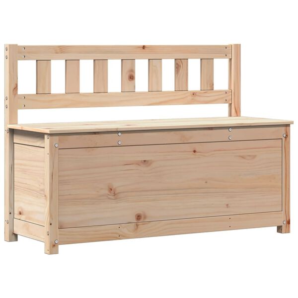 vidaXL Bench 110x41x76.5 cm Solid Wood Pine
