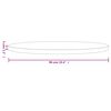 vidaXL Table Top Round White &Oslash;90x3 cm Solid Wood Pine