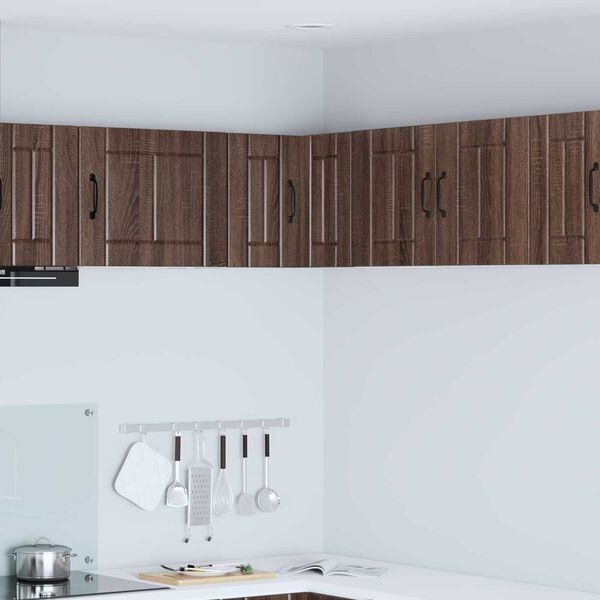 vidaXL Kitchen Cabinet Brown Oak 57 x 57 x 40 cm Engineered Wood