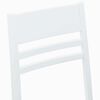 vidaXL Dining Chairs 2 pcs White 43 x 54 x 89 cm Solid Rubber Wood