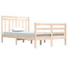 vidaXL Bed Frame without Mattress 120x200 cm Solid Wood