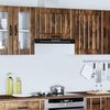 vidaXL Kitchen Wall Cabinet Lucca Smoked Oak Engineered Wood