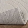 vidaXL Area Rugs Square Cream 120 x 120 cm