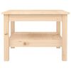 vidaXL Coffee Table 55x55x40 cm Solid Wood Pine