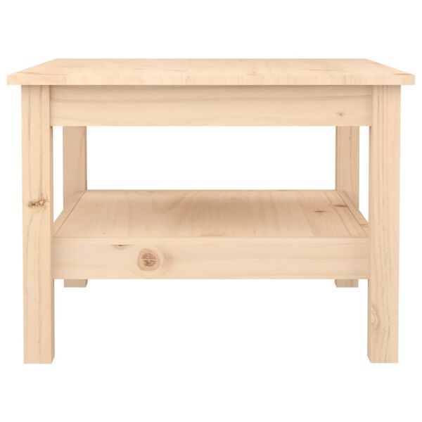 vidaXL Coffee Table 55x55x40 cm Solid Wood Pine