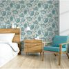 DUTCH WALLCOVERINGS Wallpaper Krisha White and Blue