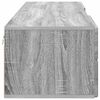 vidaXL Wooden Cabinet Grey Sonoma 150 x 39 x 30 cm Engineered Wood